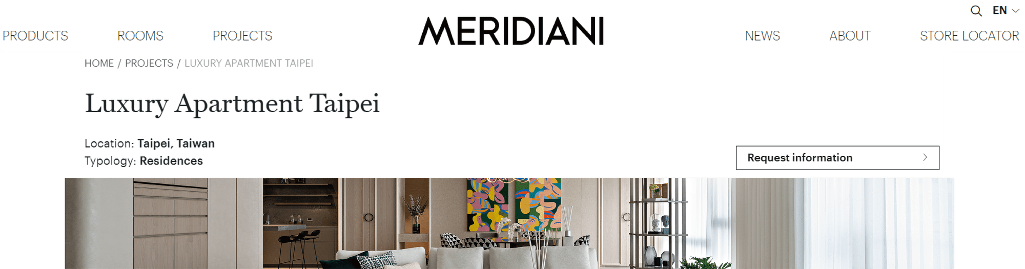 MERIDIANI | Luxury Apartment Taipei