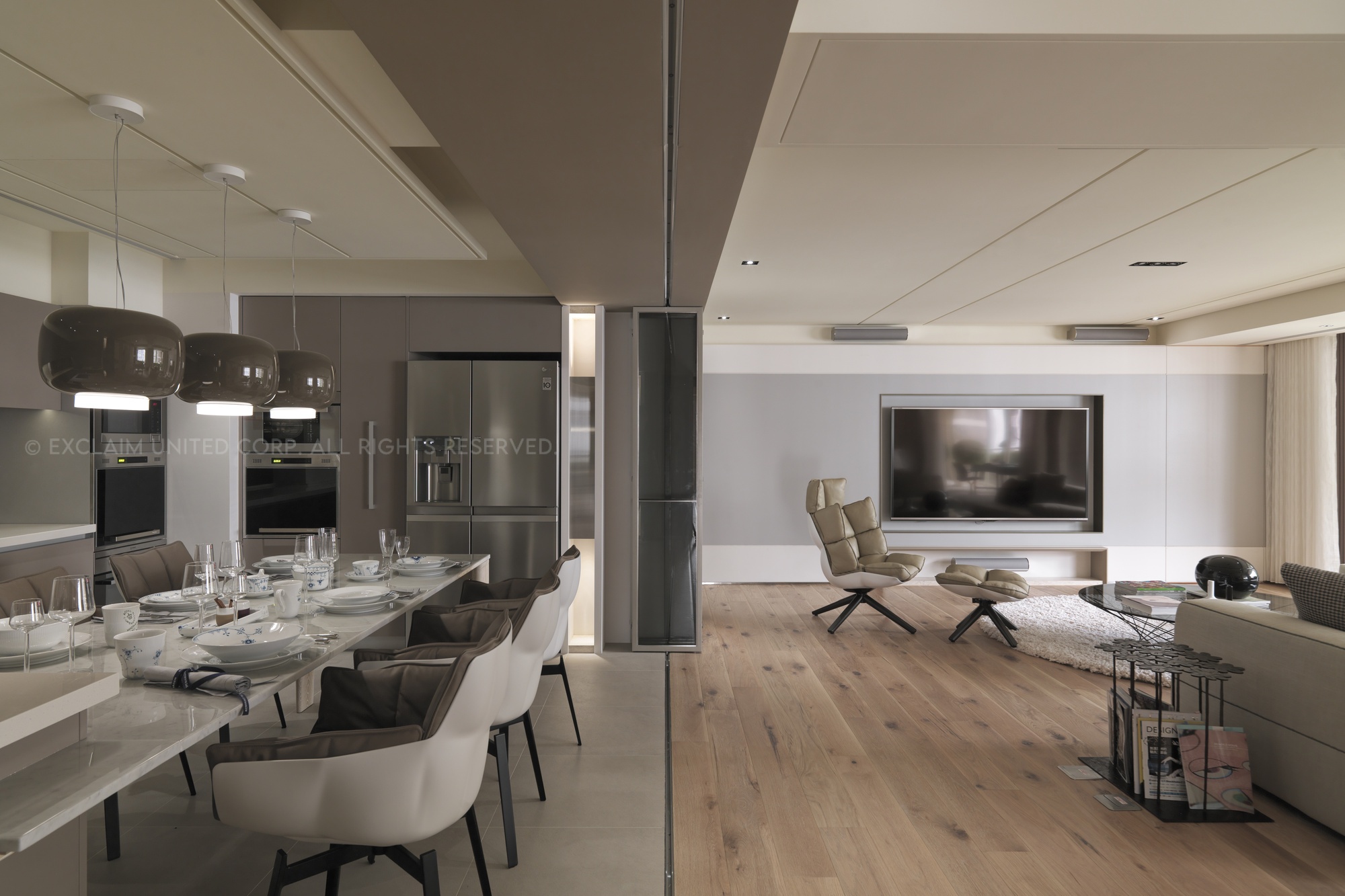 破解老舊格局動線，豪宅在植栽綠意、精品藝術中閃耀