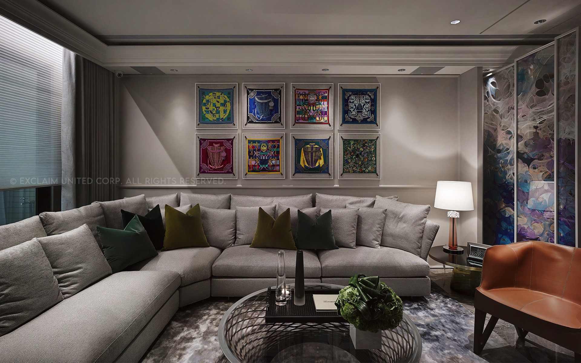 愛馬仕精品黃宅